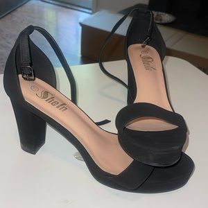 Black Heels w/ strap
